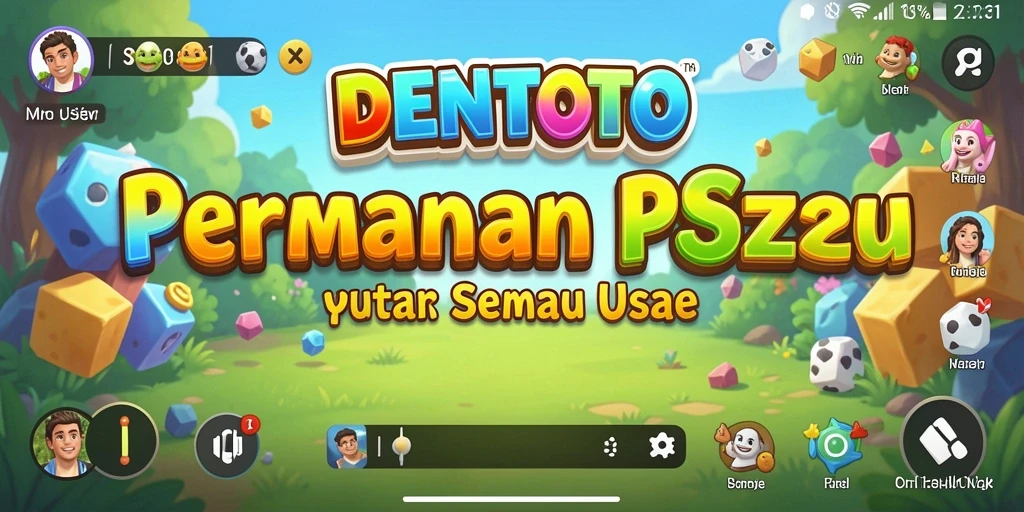 Tampilan gameplay DENTOTO menampilkan teka-teki yang menarik dan interaktif.